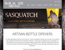 Tablet Screenshot of bluemoosemetals.com
